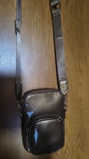 Handy Tasche In Lack Bronce