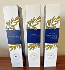 Gundry MD Polyphenol Olive Oil 3 Bottles Cold Pressed Organic SEALED NIB