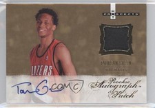 2007-08 Fleer Hot Prospects Rookie 113/385 Taurean Green #119 Patch Auto 0b1