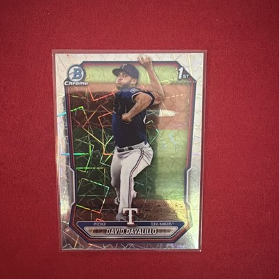 2026 BOWMAN BASEBALL LASER REFRACTOR MEGA BOX EXCLUSIVE RC DAVID DAVALILLO