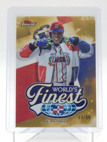 2026 Topps Finest Juan Soto Gold (RAW)