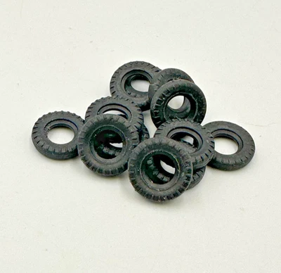 Lot de 12 pneus 13/7 (855) pour Dinky Toys Dinky Toys - Photo 1/3