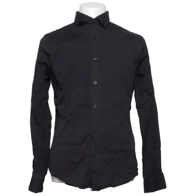 Zara, Hemd, Größe: L, MUST HAVE SHIRT super slim fit, Schwarz #cPg