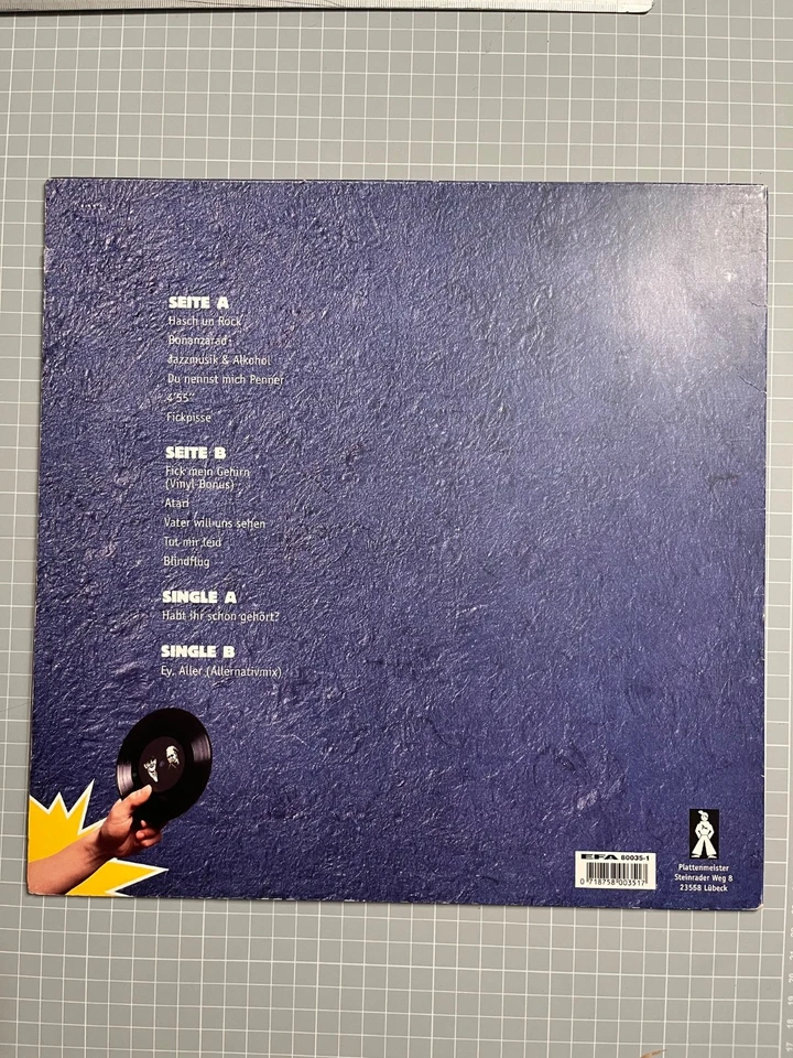 Fischmob – Männer können seine Gefühle nicht zeigen VINYL LP - Bild 4 von 4