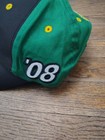 Del Monte Racing Hat Adjustable H&L Strap '08 Bulldawg Caps Black Green OSFM — photo 3