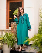 Pakistani Designer Women Kurta Kameez Size small Sana Safinaz Maria B limelight