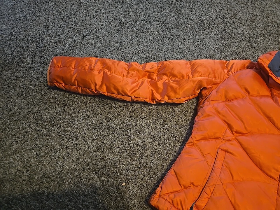 Chaqueta acolchada The North Face Aconcagua plumón de ganso 550 naranja para mujer Foto 4 de 4