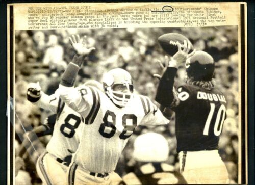 Alan Page Lot of 29 Press Photos Minnesota Vikings