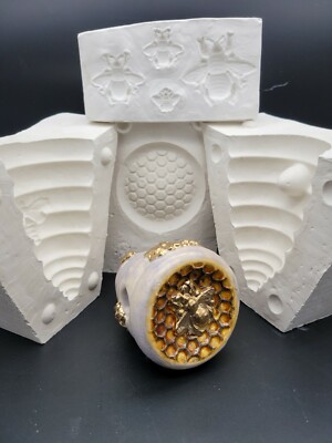 Beehive Honeycomb pipe plaster slip mold ceramic casting
