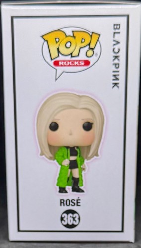 🔥Funko Pop! Rocks - Rosa ROSA NEGRA - Apagado K-Pop #363 NUEVO EN CAJA PROTECCIÓN ABOVEDADA🔥 - Imagen 4 de 8