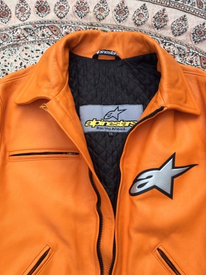 alpinestars orange jacket