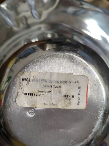 Beatrice Ball Western Buffalo Salsero Bowl Sustainable Aluminum Alloy 10.25" - Picture 8 of 21