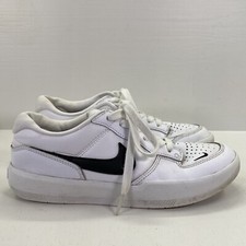 Nike Force 58 Premium SB White Black Logo Size 6