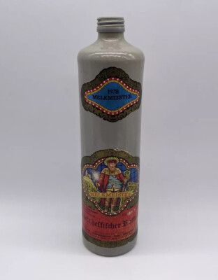 1978 Melkmeister Rheinhellilcher Rotwein German Wine Bottle Vintage Germany
