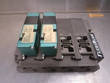 Numatics 082SA415K Valve Lot of 2 With Flexiblock Base