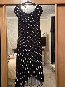 polka dot dress size 24