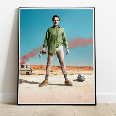 Breaking Bad Bryan Cranston Walter White King Size Poster - 30''x24'' (#797)
