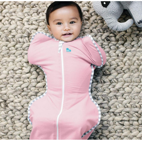 Love to dream swaddle up original 1 tog pink stage 1 medium 6 8.5kg