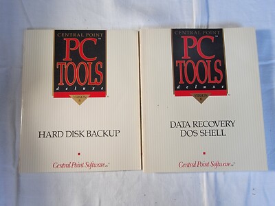 Vintage Computer Handbuch Central Point Software PC Tools Deluxe Festplatte 