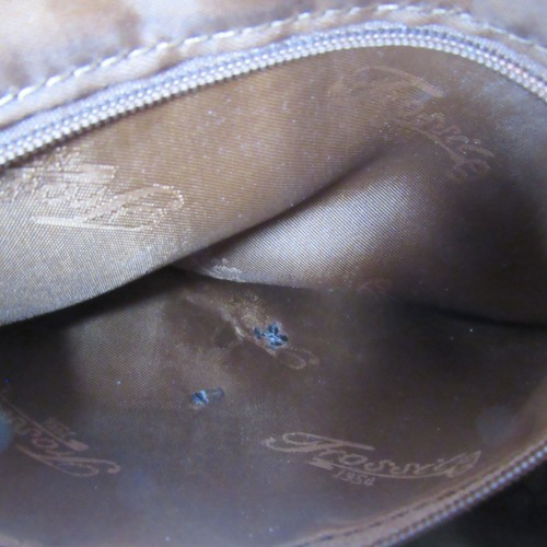 Fossil Brown Leather Pop Stitch Hobo Bag Purse - Picture 8 of 10
