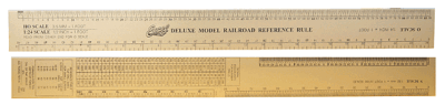 #ad #ad Excel Tools Deluxe Model Railroad Reference Ruler 12 1 2in Gold Anodized A 55778 $17.98