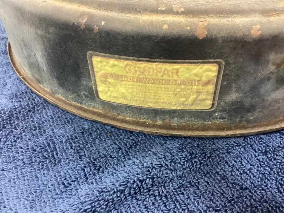 Mopar 440 383 340 Challenger Cuda Roadrunner GTX Unsilenced Air Cleaner Assembly - Image 3 of 4