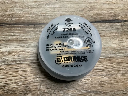 6 Brinks 7265 Dusk to Dawn Replacement Photo Cell Sensor Security Light Vapor - Picture 3 of 4
