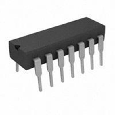 IC COUNTER BINARY 4BIT 14-DIP