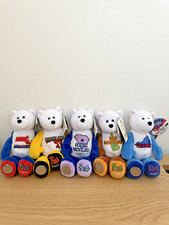 Limited Treasures States Quarter Coin Bears 6th-10th States, Collectors Edition