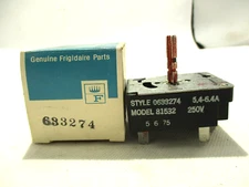 NEW GENUINE OEM FRIGIDAIRE 633274 RANGE OVEN BURNER CONTROL SWITCH
