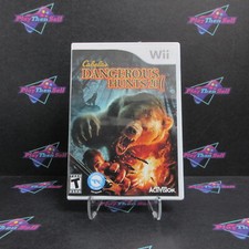 Cabela's Dangerous Hunts 2011 Nintendo Wii Complete - 1 Year Warranty EX Cond