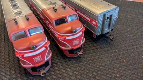 Mantova HO Trio, diesel F7A/F7B/F7A, Rock Island, funziona benissimo! - Foto 7 di 10