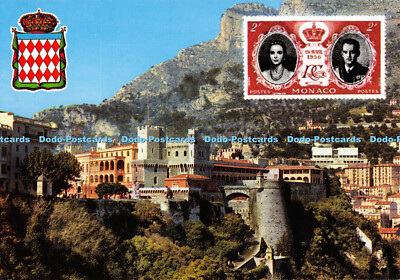 D010427 Cote D Azur. Principaute De Monaco. Prince Palais. Casa Delle Cartoline.