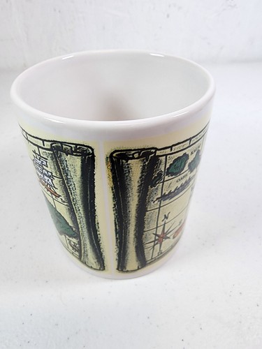 1996 Map of Hawaiian Islands Coffee Mug / Cup by Island Treasures. - Picture 3 of 6