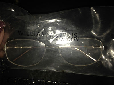 WILLIAM MORRIS LONDON DESIGNER BRILLENGESTELL gold ev1076 NEU unisex