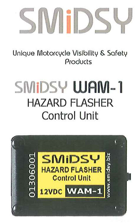 Centrale 4 feux clignotants SMIDSY WAM-1 pour signalisation routière lumineuse en aluminium