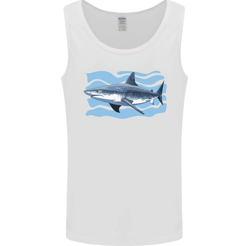 Gilet da uomo Great White Shark in the Ocean - Foto 4 di 13
