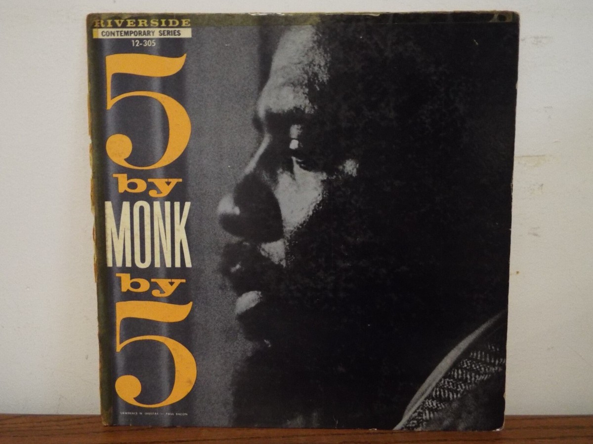 洋楽 Thelonious Monk THELONIOUS MONK 5 BY 5 JAZZ MONO LP VINYL ALBUM LP VINYL