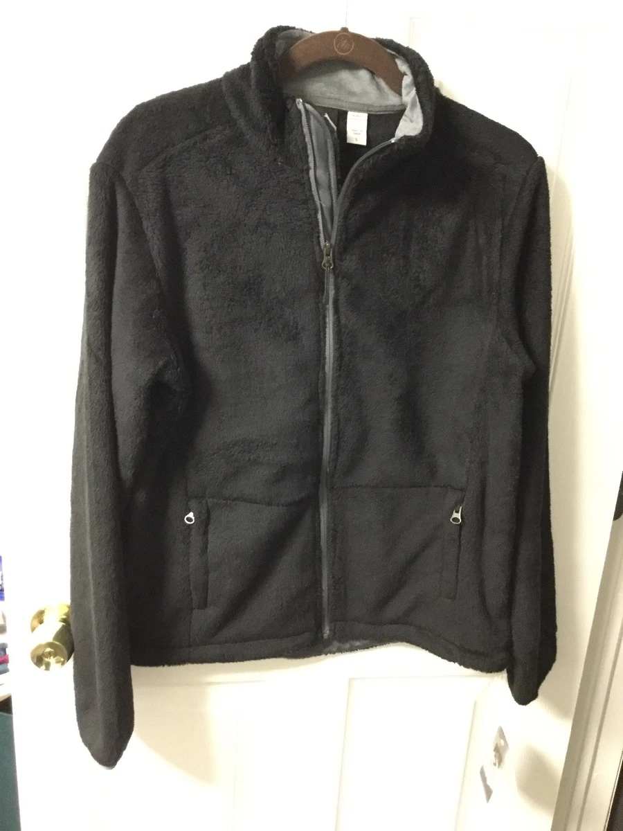 Storm Creek Women s Micro Chenille Fleece Jacket Black Large NWT