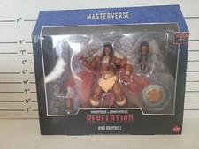 Mattel MOTU King Grayskull Masterverse Masters Universe Revelation He-Man