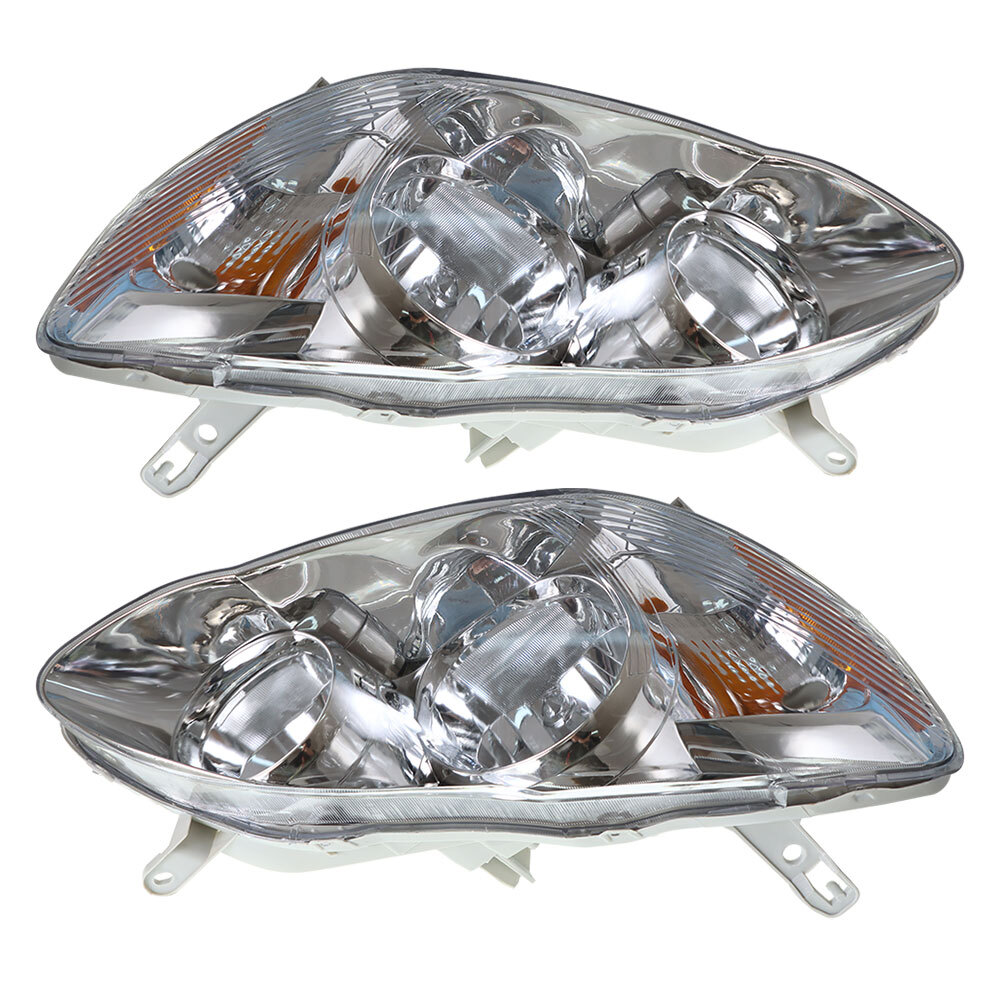 LABLT Headlights For 2003-2006-07 08 Toyota Corolla Chrome Left