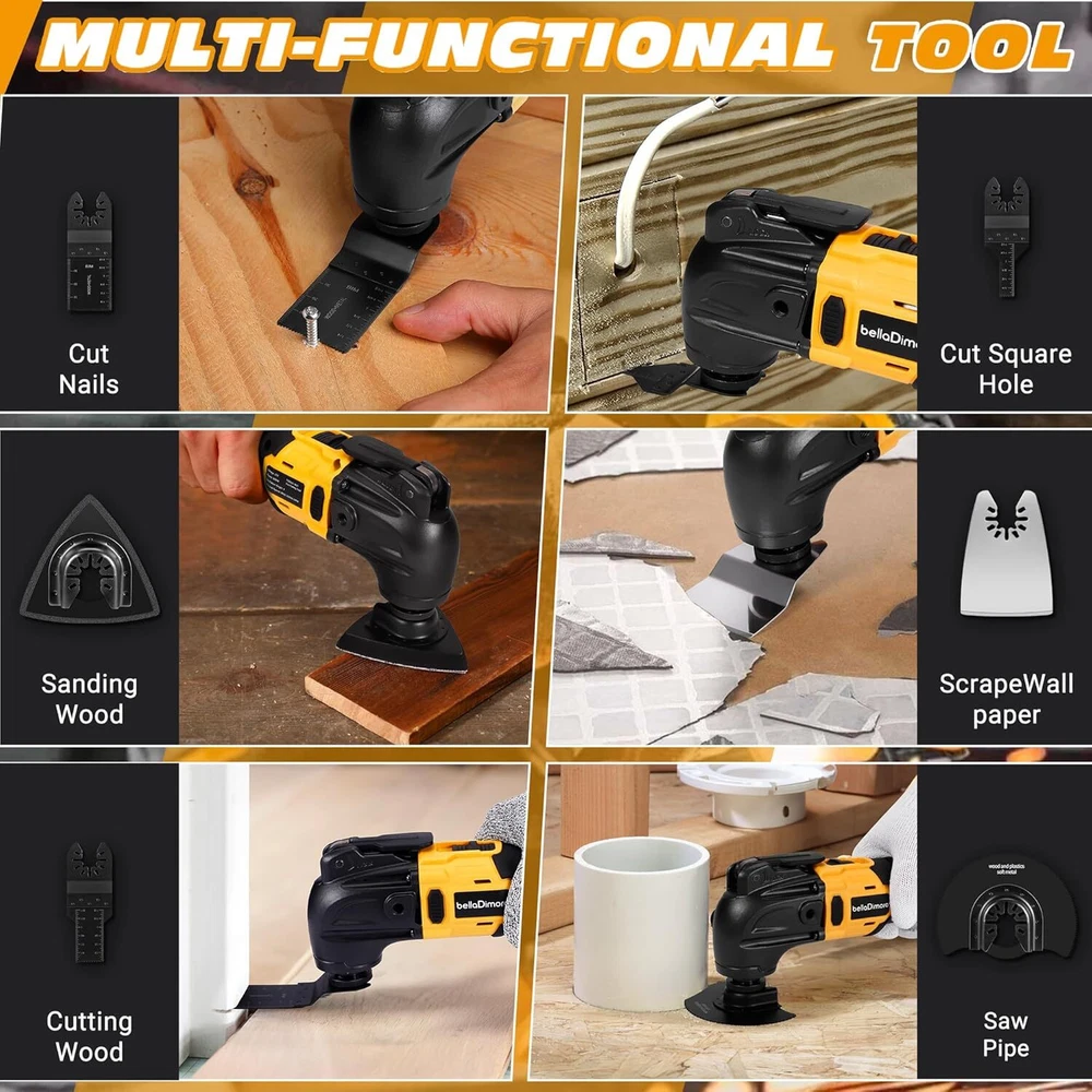 Dewalt 20V MAX Compatible Oscillating Multi Tool Battery Not Included