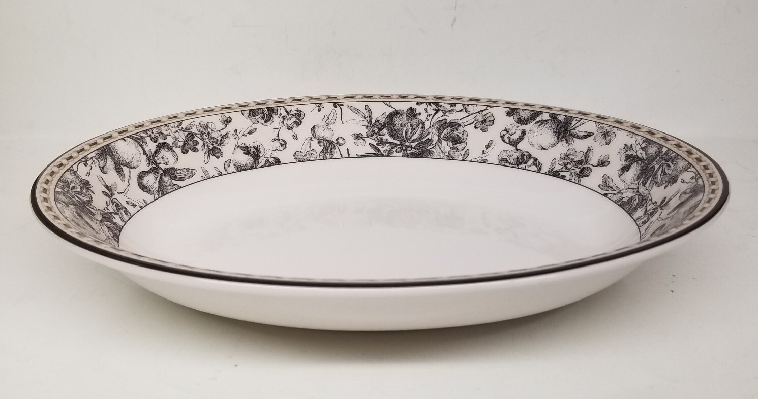 Royal Doulton STUDIO PROVENCE NOIR 10" Oval Vegetable Bowl NICE! eBay