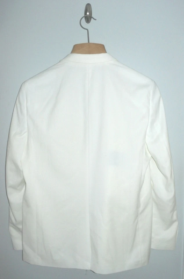 Chaqueta Abrigo Deportivo 44R 44 Reg BEN SHERMAN Para Hombre Nueva Sin Etiquetas en Marfil Claro Foto 3 de 4