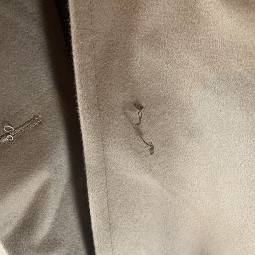 Fleurette Stand Collar Wool Lined Coat Jacket Tan Camel Size 6 NWT Flaws - Picture 10 of 12