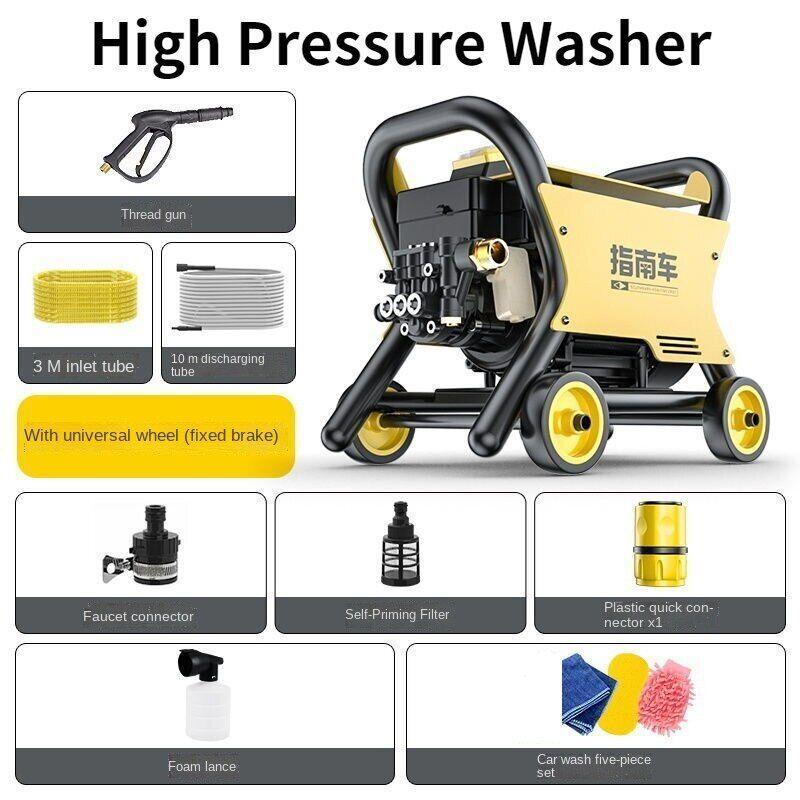 Portable High Pressure Cleaner for Home and Car Washing