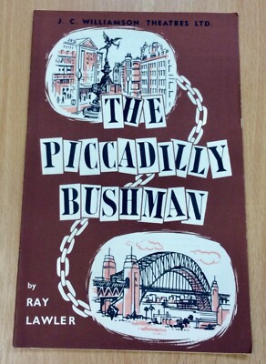 1959 Comedy Theater Programm - The Piccadilly Bushman