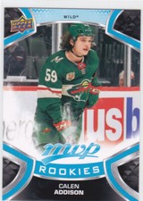 2021/22 MVP.. CALEN ADDISON..ROOKIES..SP..CARD # 221..WILD..FREE COMBINED SHIP
