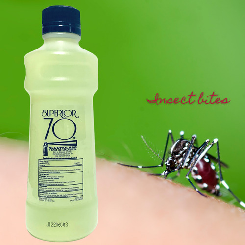 Alcoholado Superior 70 • Bay Rum Alcohol • 3Pack of 11.8 oz Each