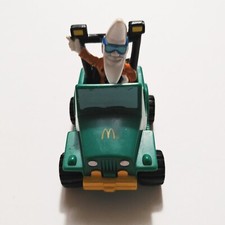 Vintage 1988 McDonald's Happy Meal Toy Mac Tonight The Moon Man in green Jeep